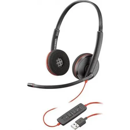 Plantronics Blackwire C3220 USB-A przewodowe słuchawki na dwoje uszu